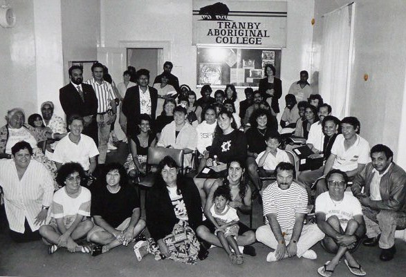 Students with Jack Beetson, Director